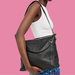 Louis Vuitton Monogram Lambskin Antheia Ixia MM Black